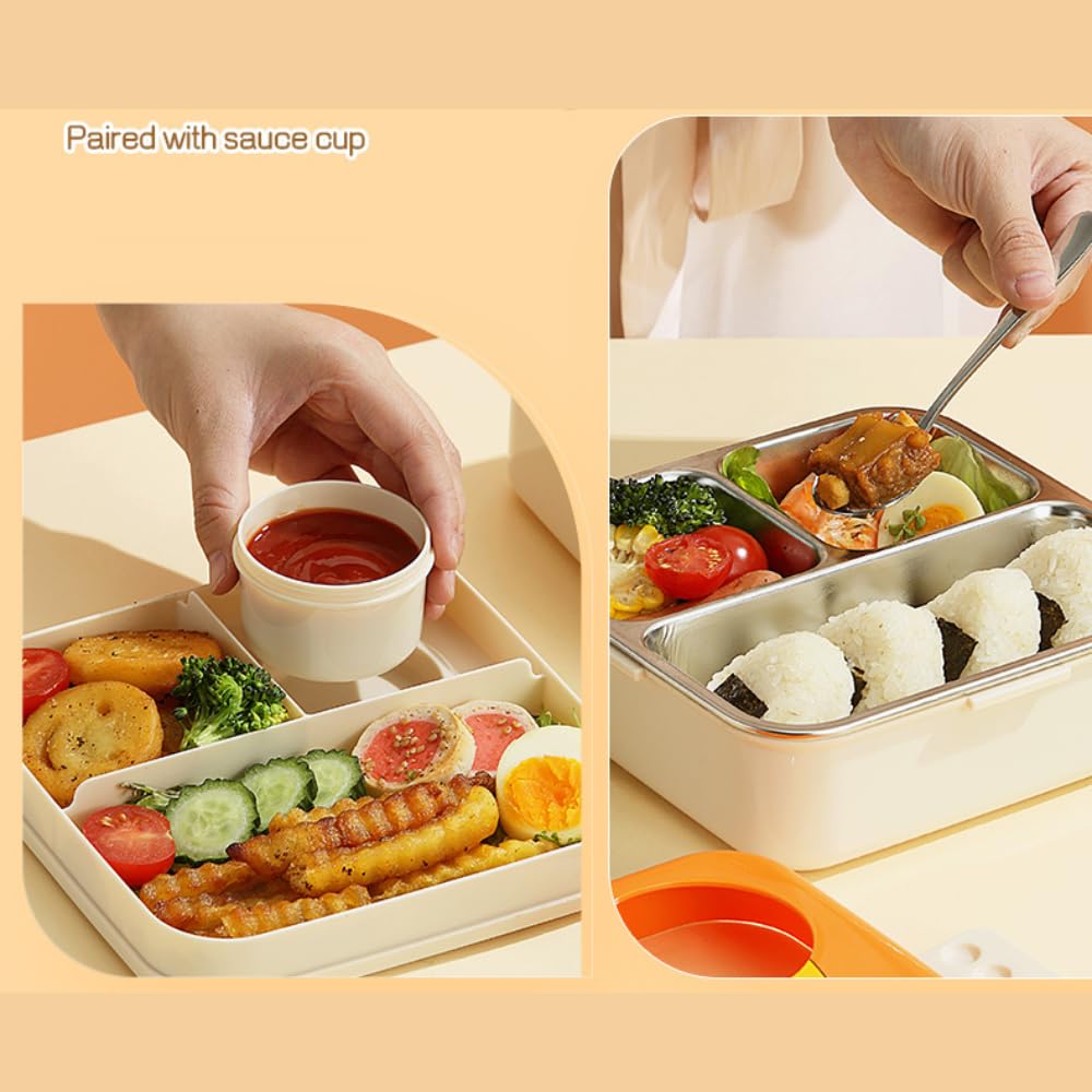 Cute 3D Cat Shaped Bento Lunch Box