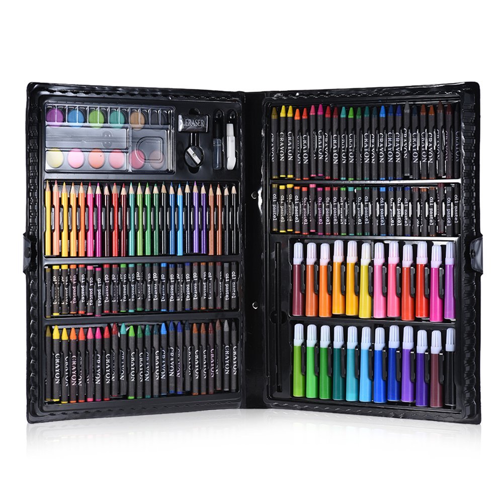 Professional Color Art Pencil Drawing-Painting Set (168 pcs color)