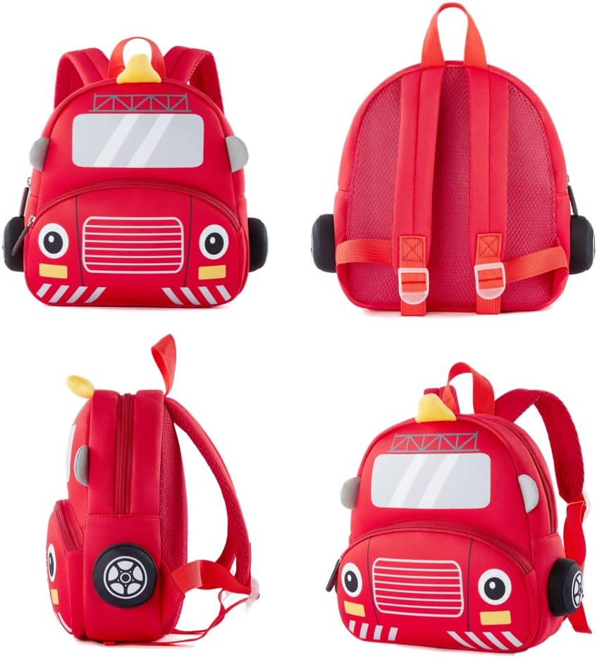 Cute Car Face Backpack for Kids