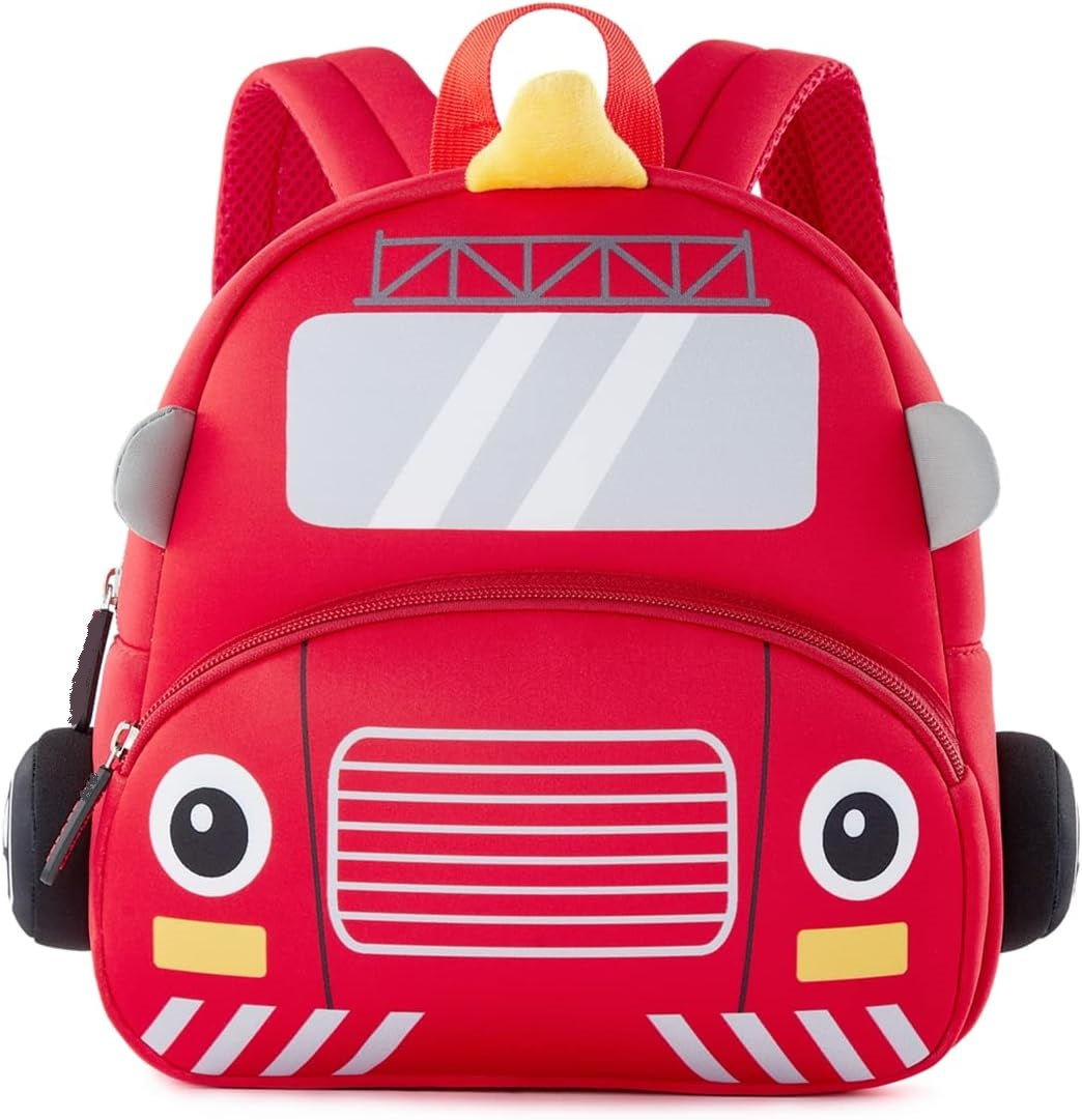 Cute Car Face Backpack for Kids