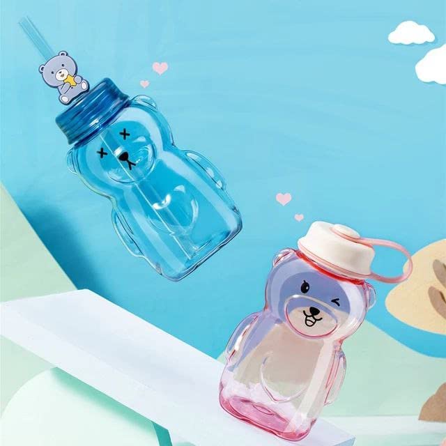 Teddy Bear Water Bottle for Kids (430 ml)