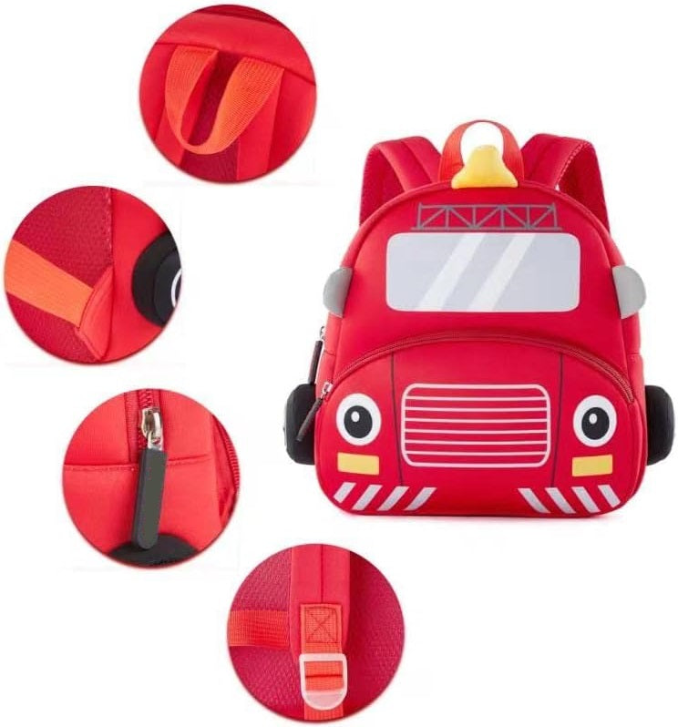 Cute Car Face Backpack for Kids